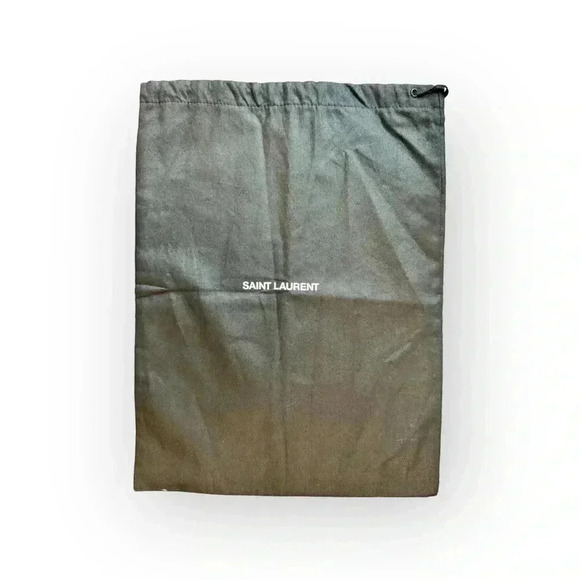 Saint Laurent Lined Drawstring Bag/Dust Cover - Picture 2 of 3